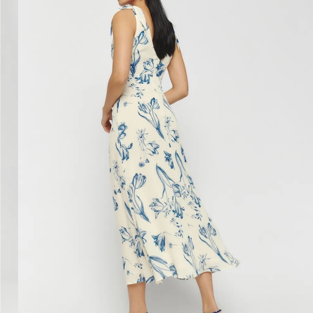 Reformation Harper dress in “Lisse” color - Picture 3 of 13